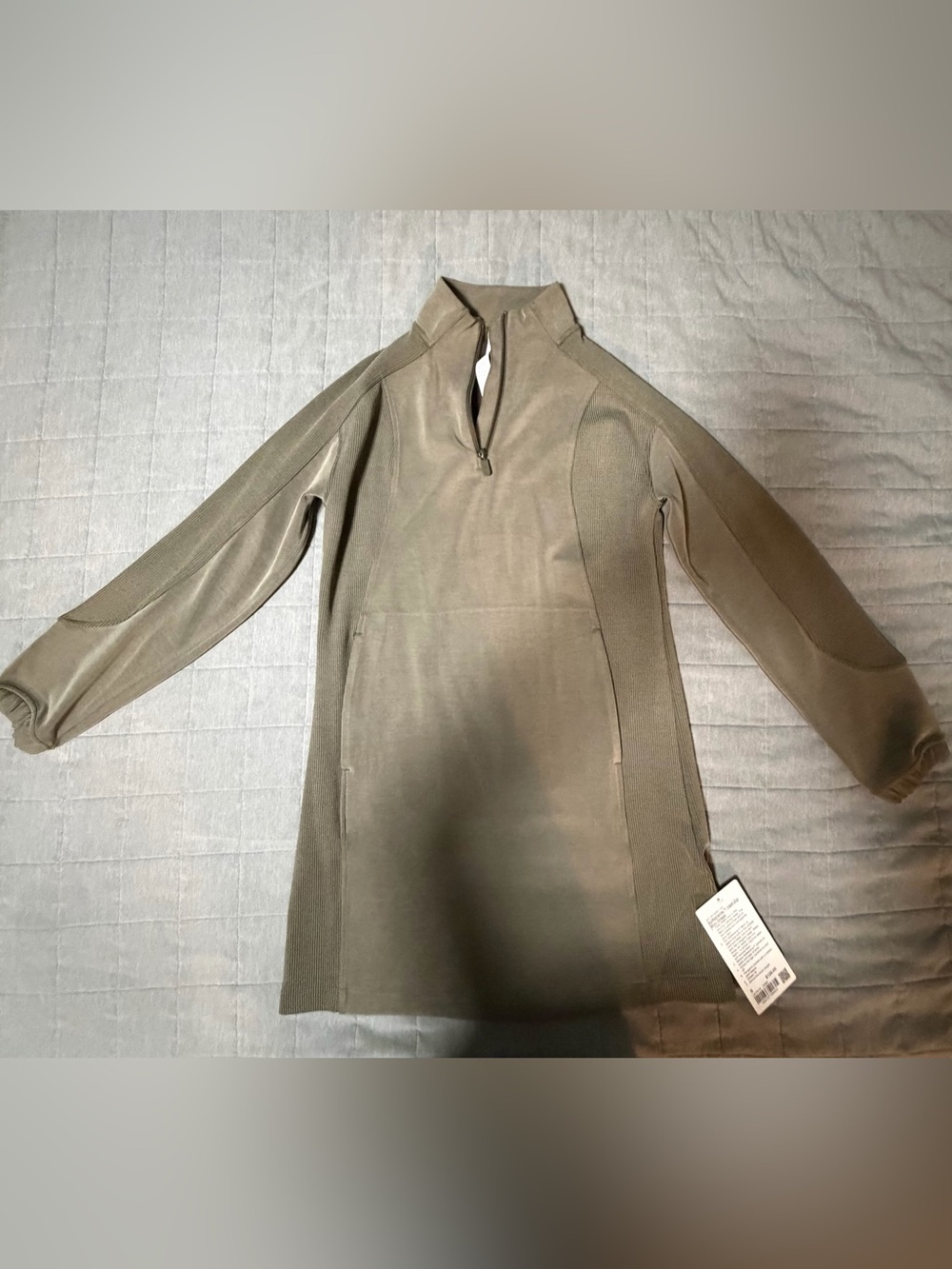 Lululemon - Softstreme Half - Zip Mini Dress - Size Small